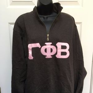 Gamma Phi Beta Stitch Quarter Zip